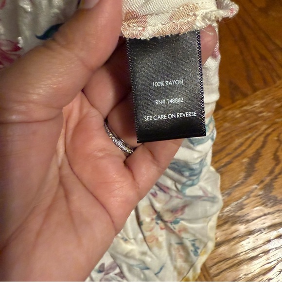 NEW Torrid Swiss Dot Ruffle Hi-Low Maxi Skirt 4X in Floral Ivory Tiered Ruffle - Picture 11 of 16